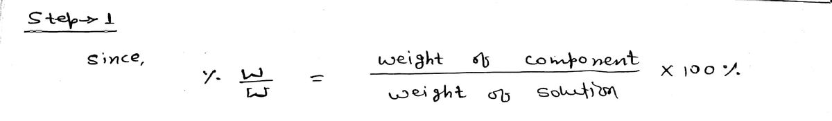 Chemistry homework question answer, step 1, image 1